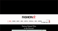 Desktop Screenshot of fashionetc.com